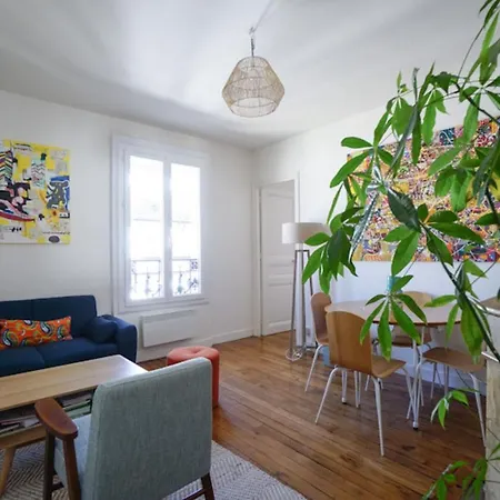 Calm Apt Near The Batignolles *